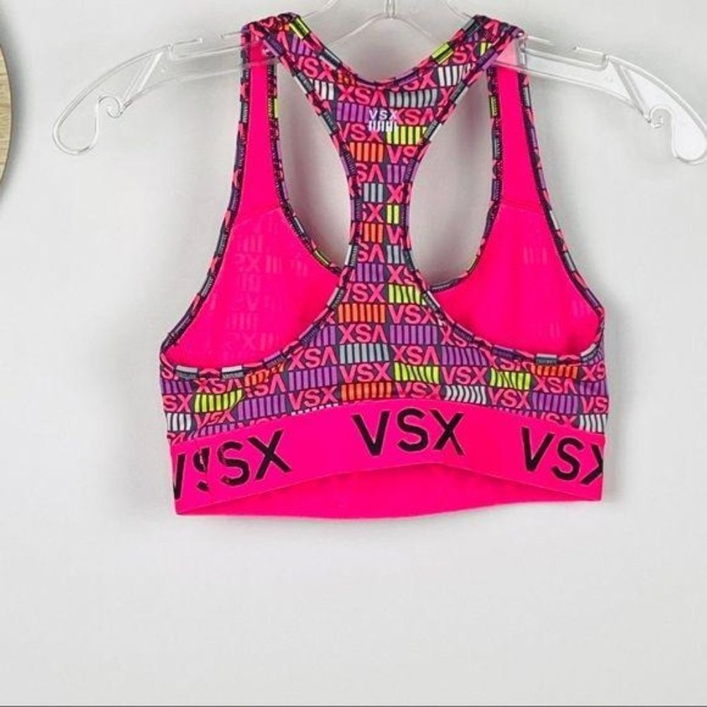 VSX Multi Color Sports Bra Size Small - Picture 2 of 4